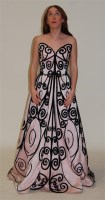 Lot 1041 - # Murray Arbeid - A ladies pale pink duchesse...