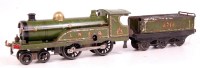 Lot 284 - Hornby 1927-8 green LNER no 2 c/w 4-4-2...