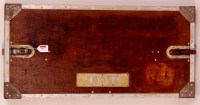 Lot 103 - An official British railways folding wooden...