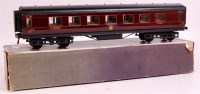 Lot 293 - Exley for Bassett-Lowke post war maroon LMS...