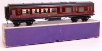 Lot 294 - Exley for Bassett-Lowke post war maroon LMS...