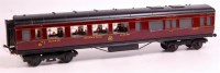 Lot 295 - Exley for Bassett-Lowke post war maroon LMS...