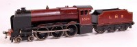 Lot 296 - Bassett-Lowke maroon LMS steam Super...