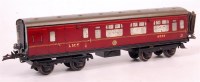 Lot 308 - Hornby 1937-41 LMS No. 2 corridor coach...