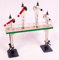 Lot 311 - Hornby completely repainted No. 2 signal...