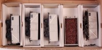 Lot 338 - 5x kitbuilt Parkside Dundas 16 ton coal wagons...
