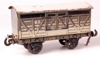 Lot 366 - Carette for Bassett-Lowke 1913 large MR cattle...