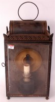 Lot 161 - Possibly railway early 20th century oil lamp...
