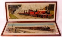 Lot 87 - A set of 6 Hamilton Ellis BR travel series...