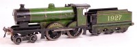 Lot 286 - Bassett-Lowke apple/light green 12V DC 'Duke...