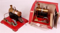 Lot 9 - Mamod, SE2-A stationary steam engine with...