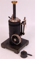 Lot 19 - Marklin, Wurttemberg, D5 vertical steam engine...