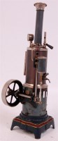 Lot 20 - Ernst Plank, Germany, vertical steam engine,...