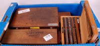 Lot 43 - Engineers slip gauges by Coventry, Broomfield...