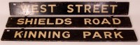 Lot 51 - For underground followers, 3 route destination...