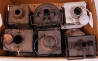 Lot 55 - 6 various signal lamp interiors LMS, SR noted...