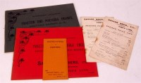 Lot 59 - Savage Brothers green cover and red cover...