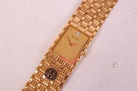 Lot 120 - An American railroad presentation watch in...