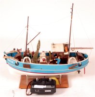 Lot 139 - R/C fishing trawler ANTJE Bosum, fitted radio...