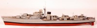 Lot 142 - Radio control, destroyer HMS Sole Bay, plastic...