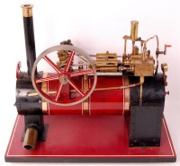 Lot 156 - Large portable 'Locomobile' type engine with...