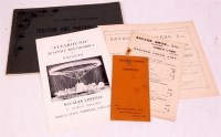 Lot 58 - Mixed Savage Brothers ephemera to include a...