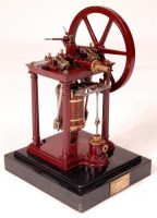 Lot 178 - Bodmers, sliding cylinder engine as patented...