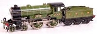 Lot 275 - Hornby completely repainted light green LNER...