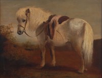 Lot 696 - Late 19th century Suffolk school - Study of a...