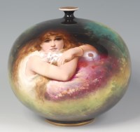 Lot 433 - A circa 1900 German soft paste porcelain...