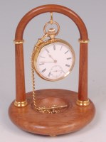 Lot 562 - A continental 18ct gold cased gents open faced...