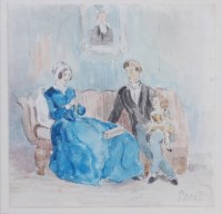 Lot 699 - Thomas Churchyard (1798-1865) - Family...
