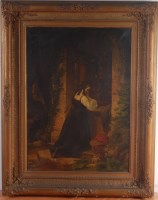 Lot 710 - Late 19th century Continental school - Praying...