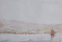 Lot 715 - William Clerihew (b.1840) - Sidon from the sea...