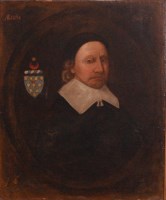 Lot 721 - Mid-17th century English school - Portrait of...