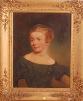 Lot 727 - Mid-19th century English school - Half length...