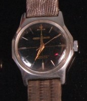 Lot 549 - A gents Jaeger le Coultre steel cased super...