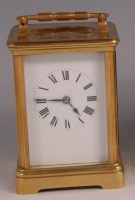 Lot 747 - An early 20th century French lacquered brass...