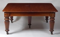 Lot 774 - An early Victorian mahogany extending dining...