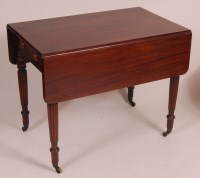 Lot 817 - A 19th century mahogany Pembroke table, in the...