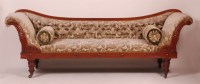 Lot 840 - An early Victorian mahogany framed double...