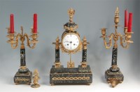 Lot 740 - A late 19th century French gilt metal and...