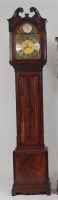 Lot 751 - An early 19th century mahogany longcase clock...