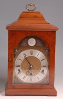 Lot 753 - An Elliott of London walnut cased bracket...