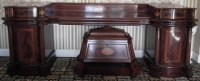 Lot 841 - A Circa 1800 Scottish mahogany sideboard and...