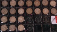 Lot 56 - Great Britain, 20 George VI silver shillings (20)