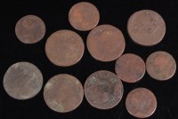 Lot 89 - Great Britain, 11 William & Mary copper...