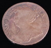Lot 19 - Great Britain, 1712, half crown, Queen Anne,...