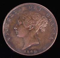 Lot 30 - Great Britain, 1840, half crown, Victoria...