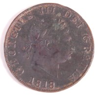 Lot 31 - Great Britain, 1818 half crown, George III...